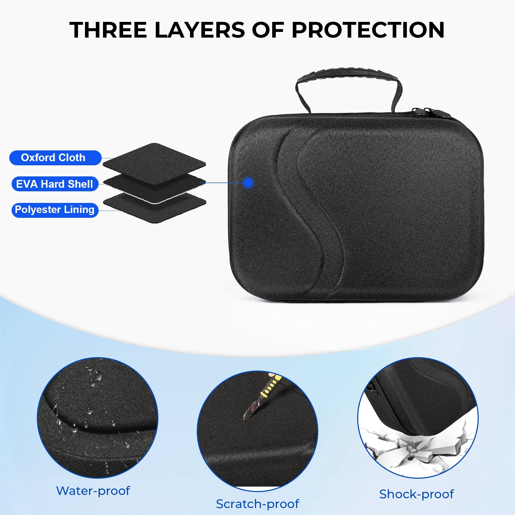 STARTRC GAMES 2.0 For Meta Quest 3 VR Hardshell Carrying Pouch Protection Bag Storage Case STARTRC GAMES 2.0 For Meta Quest 3 VR Hardshell Carrying Pouch Protection Bag Storage Case